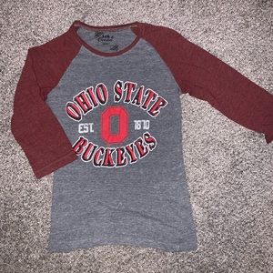 Ohio State 3/4 Sleeve